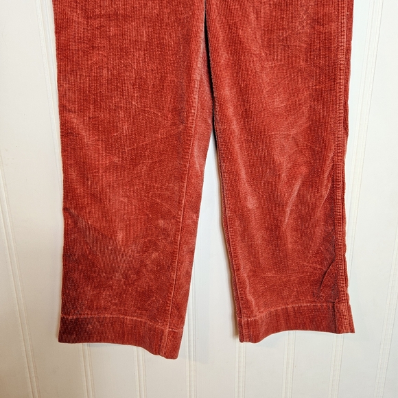 Madewell Corduroy Pants Womens Size 27 Slim Emmett Wide-Leg Cords - Picture 4 of 16